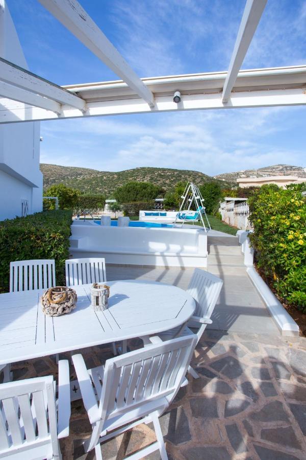 Sarwnisland Villa Lagonisi Exteriör bild